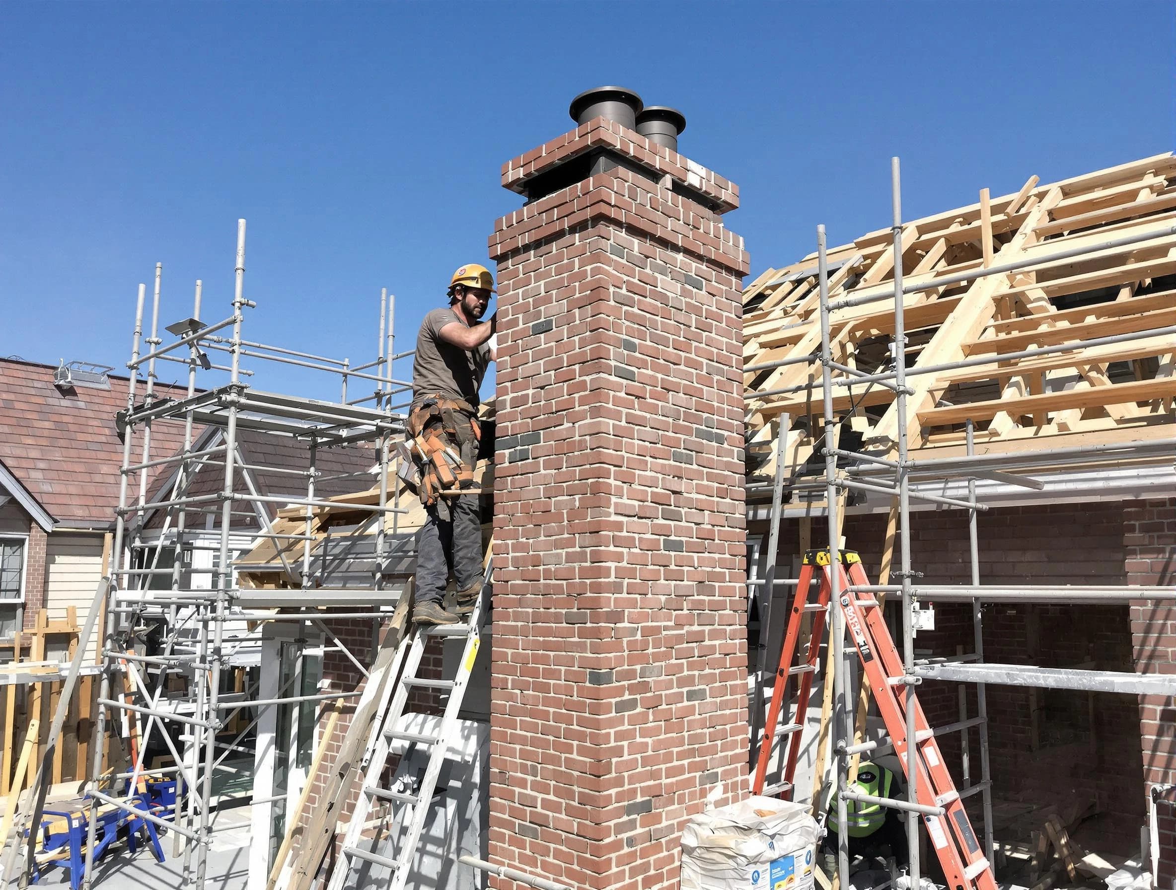 New chimney installation completed by Berkeley Chimney Sweep in Berkeley, NJ