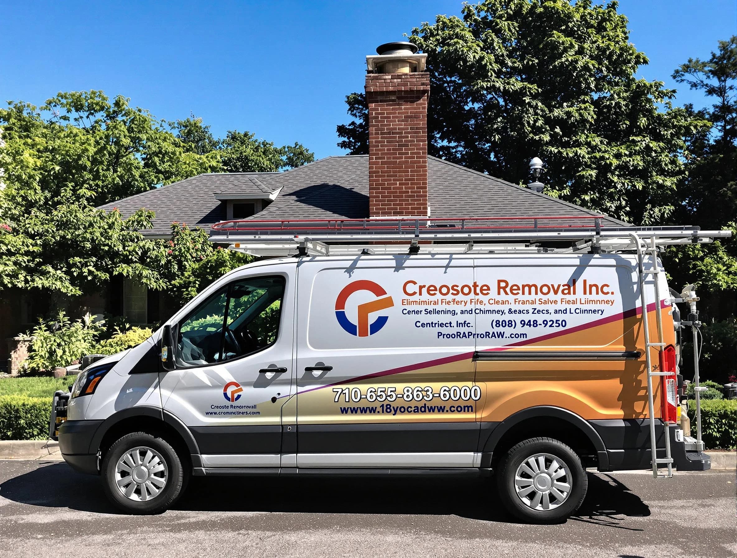 Berkeley Chimney Sweep technician removing creosote safely in Berkeley, NJ