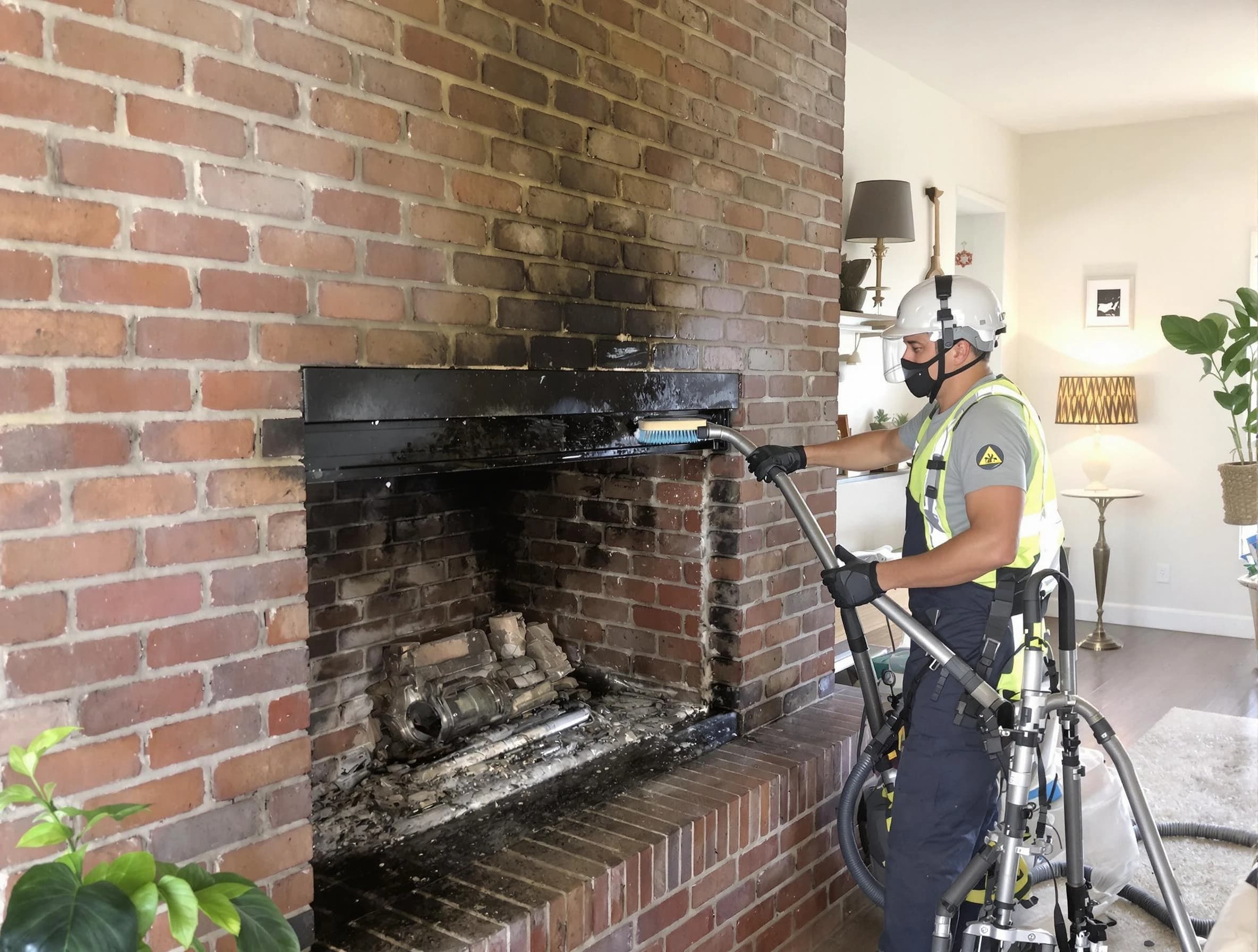 Berkeley Chimney Sweep providing fireplace cleaning services in Berkeley, NJ